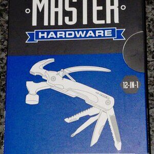Workzone Hand Tools 12 In 1 Hammer Multi-Tool Master Hardware... New In Box